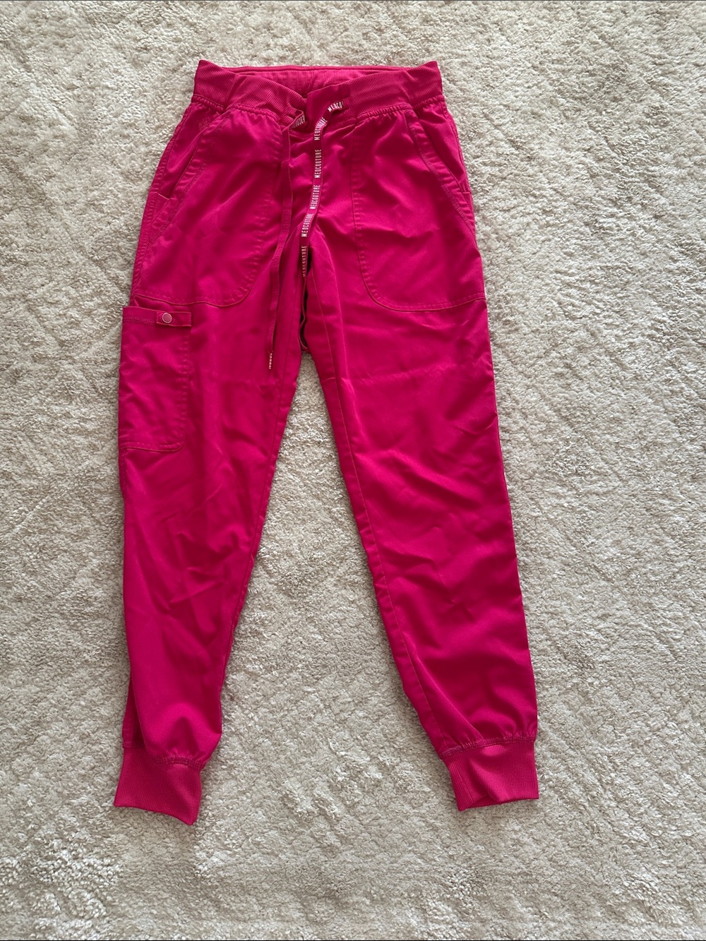 Kids Hot Pink Jogger Pants